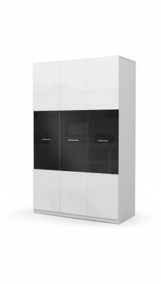 Zwarte kast Kasten Kledingkast Hoogglans Kledingkasten Kinderslaapkamer