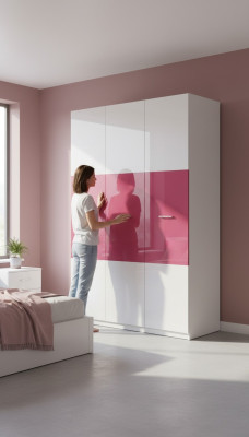 Kasten Kledingkast Hout Kast Ontwerp Roze Kledingkasten Kinderkamer