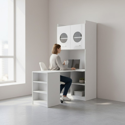 Bureau Wit Tafel Kantoor Kinderkamer Tienerkamer Tafels Nieuw Hoogglans