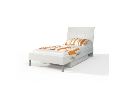 Bedden Wit Hout Ontwerp Eenpersoonsbed Hoogglans Single Kinderkamer Bed Meisje