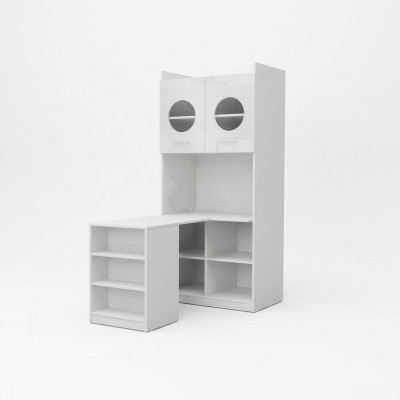 Schrijftafel Hoogglans Zwarte tafel Kinderkamer Tienerkamer Meubels Tafels