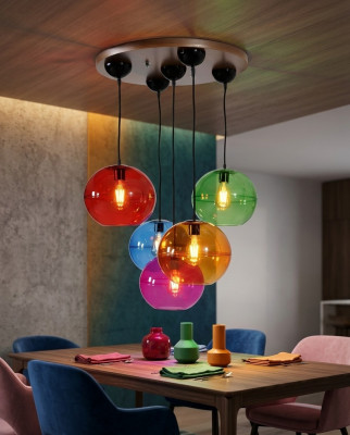 Ontwerp lamp plafondlampen modern zilver wandlamp sprankelend kroonluchter.