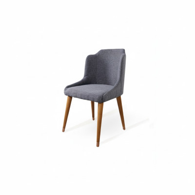 Stoel 1-zitter fauteuil hout luxe klasse meubel ontwerp armstoel hout eetkamer