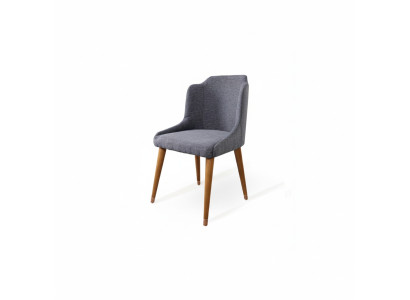 Stoel 1-zitter fauteuil hout luxe klasse meubel ontwerp armstoel hout eetkamer