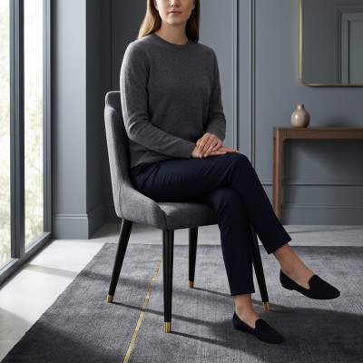 Stoelen Luxe Design Gestoffeerde Stoel Leuning Zitkamermeubelen Nieuw Eetkamer Houten Meubelen