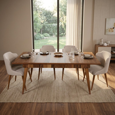 Tafels Houten tafel Metalen tafel Luxe Eettafels Italiaans design meubels Hout Nieuw