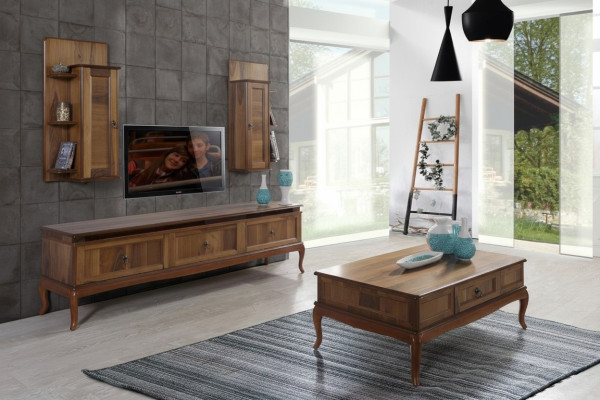 Woonkamer Houten Tafels Bijzettafel Italiaanse Stijl Tafel Salontafel Bijzettafel Hout
