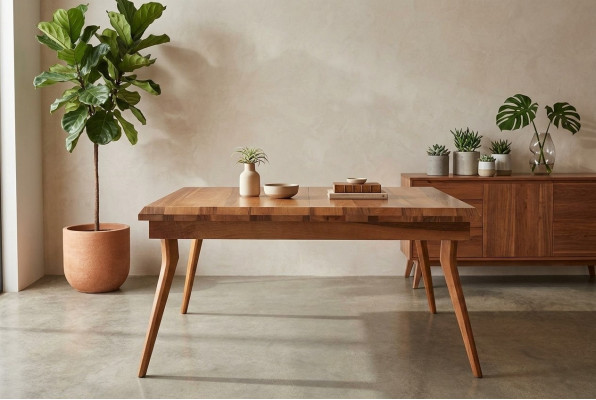 Houten tafel Nieuwe tafels Meubels Eettafel Moderne stijl 160x100cm Eettafels Tafel Hout