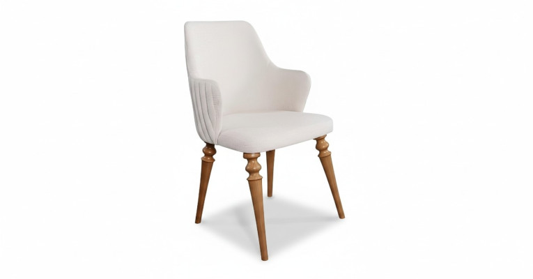 Stoel Stoelen Luxe Ontwerp Fauteuil Hout Bekleding Nieuw Modern Eetkamer Meubels Hout