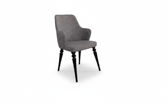 Woonkamer Eetkamer Stoel Hout Fauteuil Meubels Armstoel Stoel Luxe Meubels Grijs