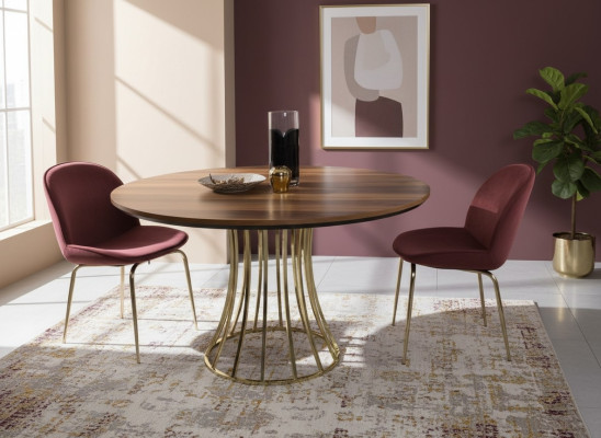 Compleet eetkamertafel eetset tafel 2x stoel tafels eetgroep meubels.