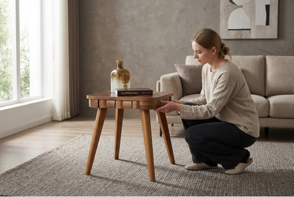 Bijzettafel Tafels Salontafel Koffietafel Design Tafel Woonkamer Hout