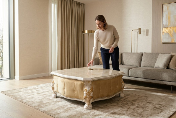 Tafels Elegante Meubels Design Bankstellen Tafels Salontafels Vierkant Luxe