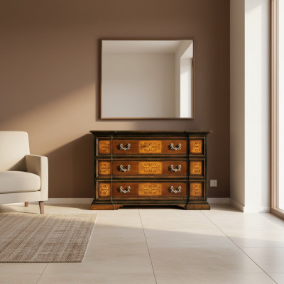 Kast Dressoir Meubels Kast Sideboard Klassieke nieuwe Ladenkast Hout