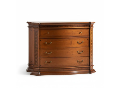 Landhuis dressoir kast hout kasten meubels consoles Italiaanse meubels bruin.