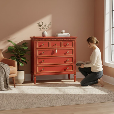 Italiaans meubilair Sideboard Landhuis dressoir kasten Meubels Massief
