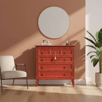 Italiaans meubilair Sideboard Landhuis dressoir kasten Meubels Massief