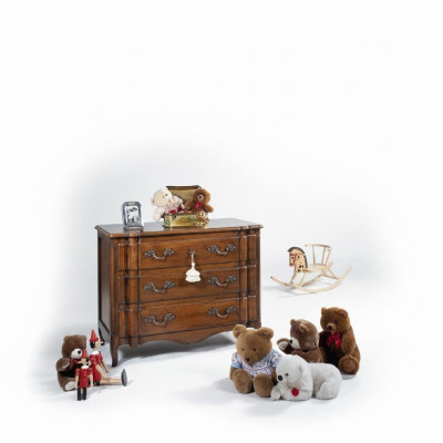 Ontwerp dressoir 130cm dressoir kast ontwerper loft ladekast bruin houten meubels