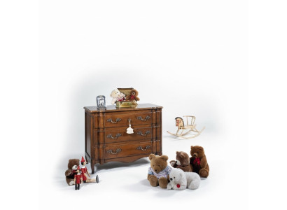 Ontwerp dressoir 130cm dressoir kast ontwerper loft ladekast bruin houten meubels