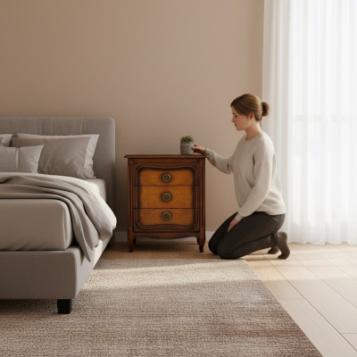 Slaapkamer Nachtkastjes Kast Meubels Italië Bijzettafel Kasten