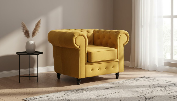 Ontwerp textiel zitstof art-deco fauteuil eenzitter luxe 1-zits bekleding