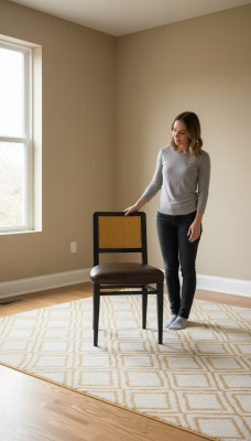 Eetkamerstoel Luxe Art Deco stoelen Lederen design houten stoel Italiaanse meubels.