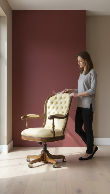 Chefsessel Stoelen Kantoorinrichting Stoel Bureaustoel Draaistoel Fauteuil Barok Nieuw