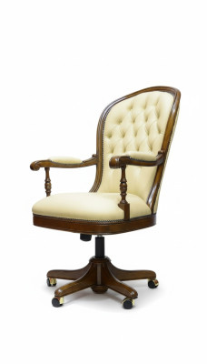 Chefsessel Stoelen Kantoorinrichting Stoel Bureaustoel Draaistoel Fauteuil Barok Nieuw