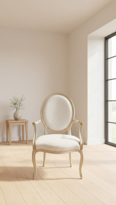 Eetkamer fauteuil beige goud hout eetkamer meubels stoelen woonkamer stoel nieuw