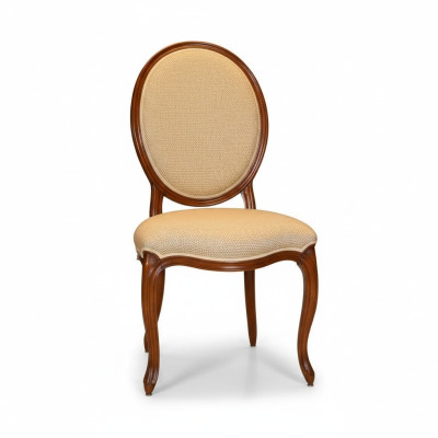 Eetkamerstoel bruin Luxe klassieke houten stoelen Italiaanse meubels Nieuw