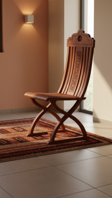 Eetkamer Echt houten lounge zitkussenstoel Nieuwe landelijke fauteuil Stoel 1x