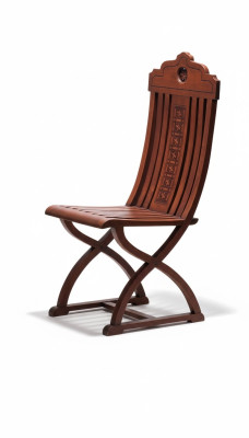 Eetkamer Echt houten lounge zitkussenstoel Nieuwe landelijke fauteuil Stoel 1x