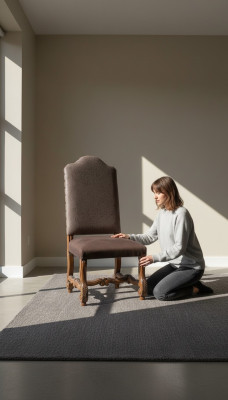 Stoelen Luxe Design Gestoffeerde Stoel Fauteuil Kantoorinrichting Nieuw Eetkamer Houten Meubels