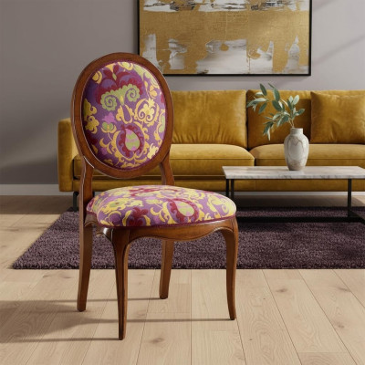 Klassieke stoelen van hout Ontwerp houten stoel Nieuwe meubels Eetkamerstoel Luxe