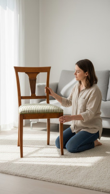 Stoelontwerper houten eetkamerstoel luxe hout nieuw meubilair klassieke stoelen nieuw