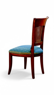 Echt houten stoel leren eetkamerstoelen fauteuil Italiaanse meubels