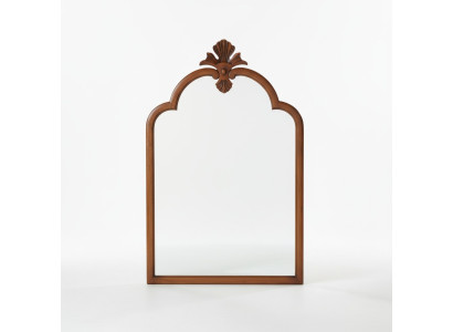Houten muur spiegel Handgemaakt Italiaans vakmanschap Frame wandspiegel.