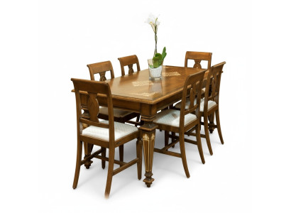 Ontwerper eettafel meubelen in eetkamer klassiek tafels design hout