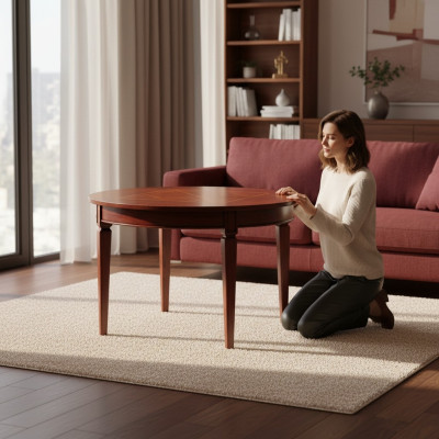 Luxe eettafel ontwerp tafel eetkamer tafels houten design meubels Italië.