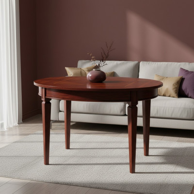 Luxe eettafel ontwerp tafel eetkamer tafels houten design meubels Italië.
