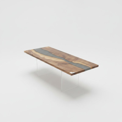 Ontwerp Tafel Moderne Zee Rivier Meubels Tafels Eettafel Tafels Epoxyhars Oceaan
