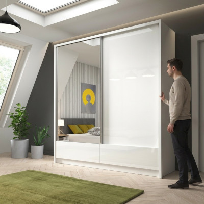 Garderobe Opslag 200cm Plank Kast Archief Schuifdeuren Schuifdeuren Kantoor