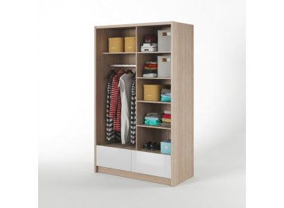 Multifunctionele planken kast opbergrek kledingkast 130cm Nieuw Garderobe