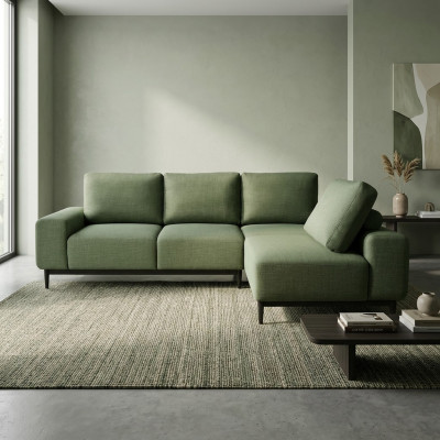 Hoekbank L-vorm slaapbank hoekbank leren bank met bedlade bank woonlandschap