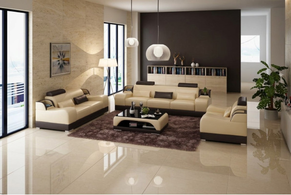Bankstel Bank Zitbank 3+2+1 Compleet Set Modern Nieuw Woonkamer Bank
