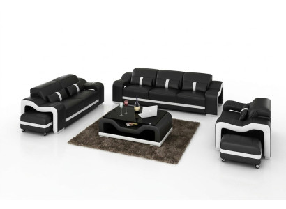 Sofa set Moderne bank bank zitplaatsen 3+1+1 compleet set Nieuw woonkamer