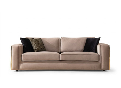 Bankstel 3-zits textiel banken bankstel meubels luxe moderne driezitter nieuw