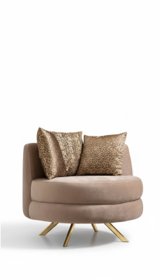 Fauteuil Luxe Design Meubels Klassiek Stijl Design Textiel Woonkamer Lounge Nieuw