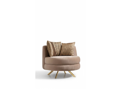 Fauteuil Luxe Design Meubels Klassiek Stijl Design Textiel Woonkamer Lounge Nieuw