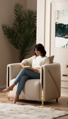 Fauteuil Bekleding Zitplaats Ontwerp Bank Fauteuil Relax Lounge Stof Luxe Woonkamer